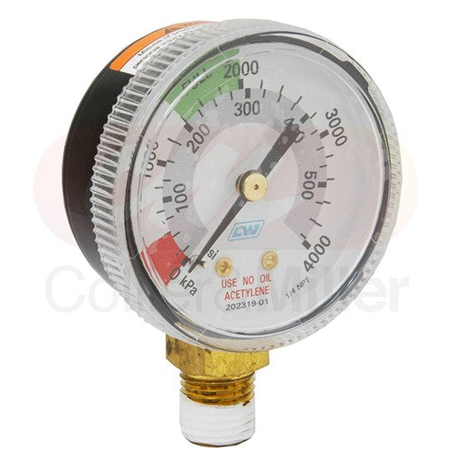 Regulator Gauge Acetylene 4000kpa Hp Cylinder Pressure Cigweld Comet
