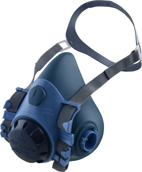 Respirator Half Mask Silcone General Purpose Kit Large With P3 Carbon Cartridges Maxisafe