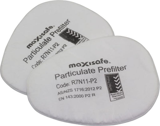 Respirator Pre Filter P2 To Suit Maxguard Respirators Pk Of 5
