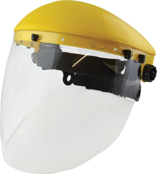 Clear Face Shield Extra High Impact Browguard & Visor Maxisafe