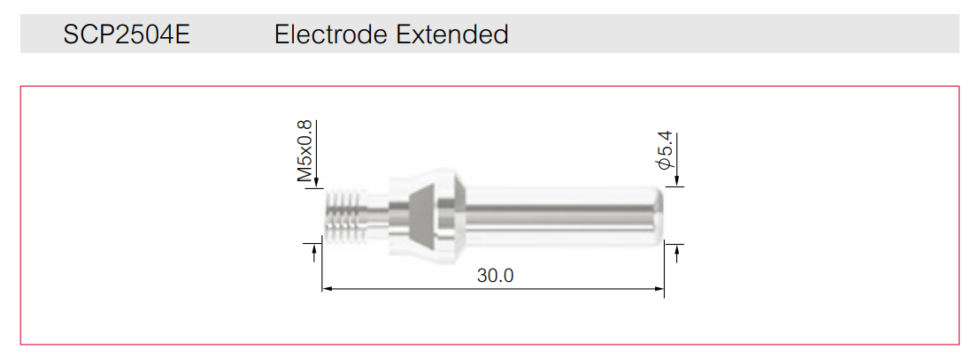 Plasma Electrode Pt60 Extended Style Pk Of 5