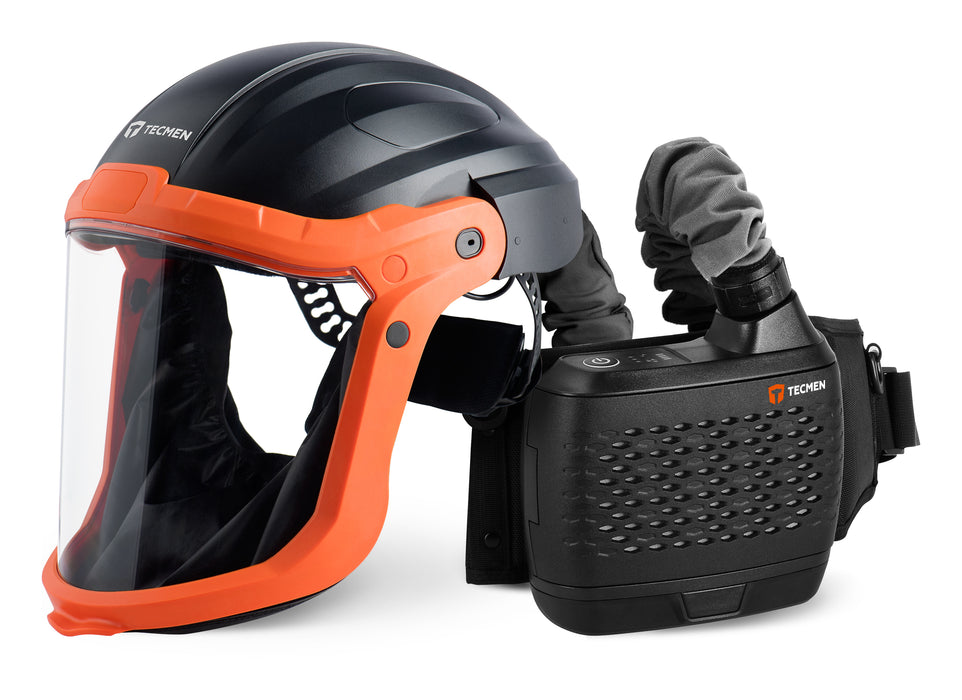 Clear Grinding Helmet Tecmen Papr Freflow G20 Hard Hat System