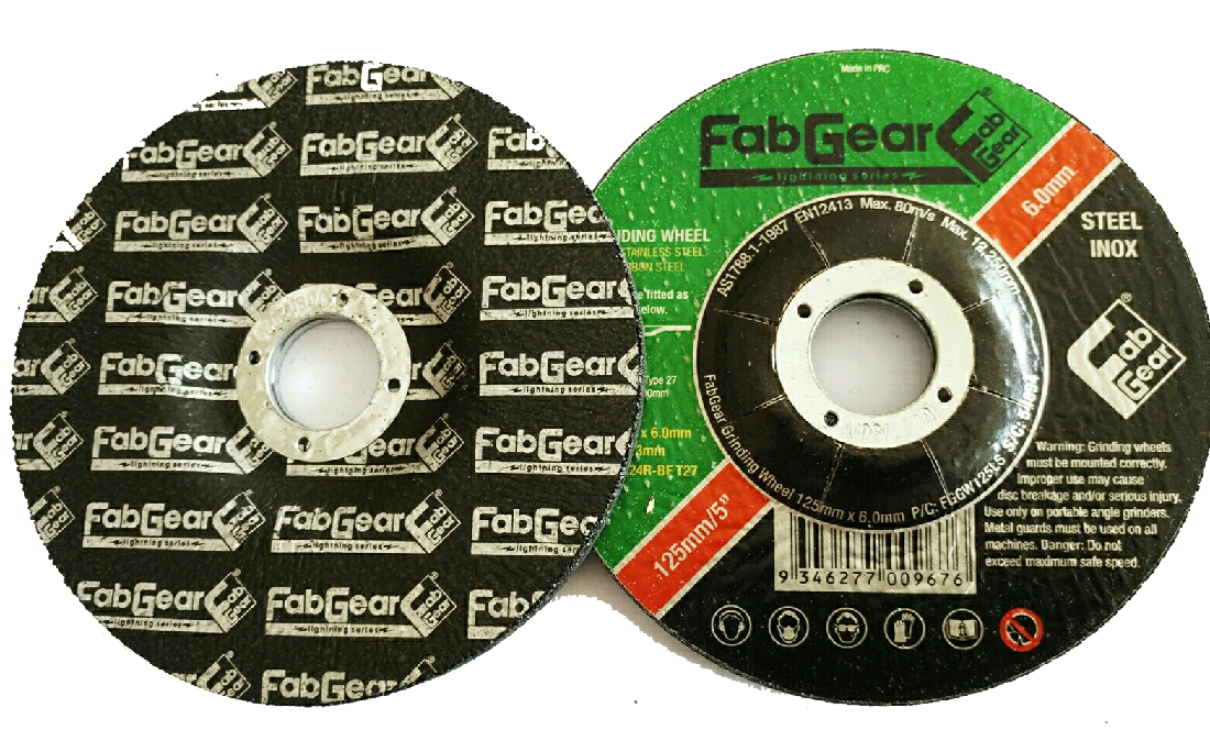 Grinding Disc Gp 125mm / 5" Fabgear Pk Of 10