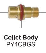 Tig Quartz Series Collet Body 17/26 Small Suit 14.5id / 32.5l Nozzle Pk Of 2