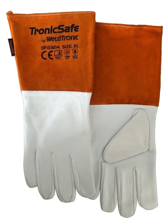 Welding Gloves Tronicsafe Gt1 Tig Pro 400mm