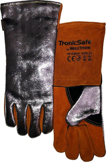 Welding Gloves Tronicsafe Gl5 Pro Alumised 400mm