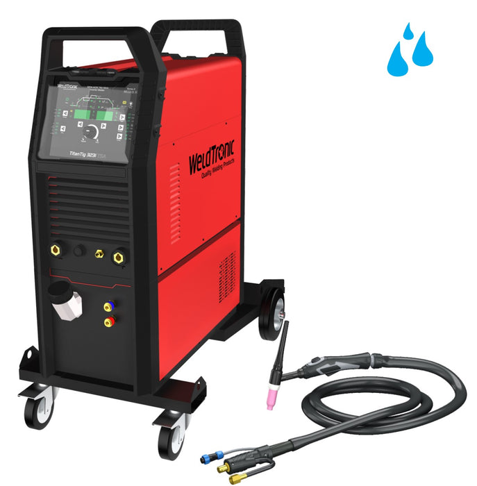 Tig Welder Ac/dc Weldtronic Titan 323i Tsa 320a 415v